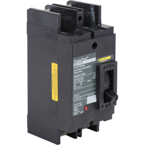 Schneider Electric Molded Case Circuit Breaker; 2-Pole; 175A; 240VAC; 25kA @ 240VAC; Studs w/ Nuts; Washers (Line) / Lugs (Load); UL 489